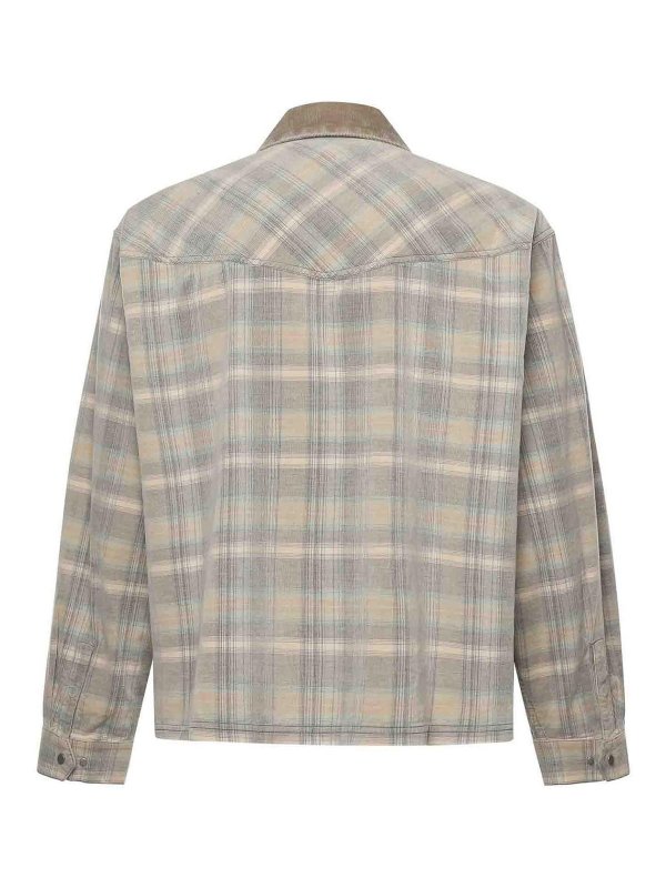 REPRESENT: shirts online - Checked Flannel Shirt