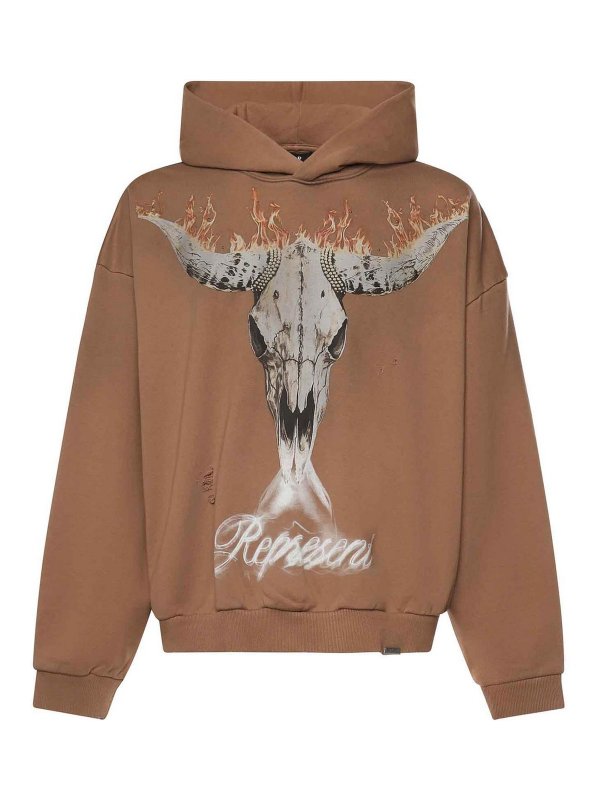 REPRESENT: Sweatshirts & Sweaters - British Cowboys Printed Sweatshirt