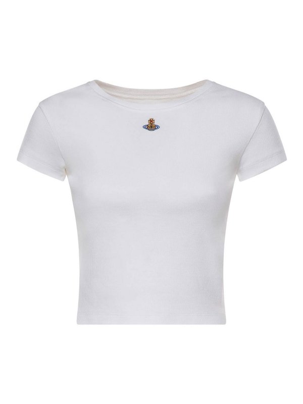 VIVIENNE WESTWOOD: t-shirts - Baby Peru Cotton T-Shirt