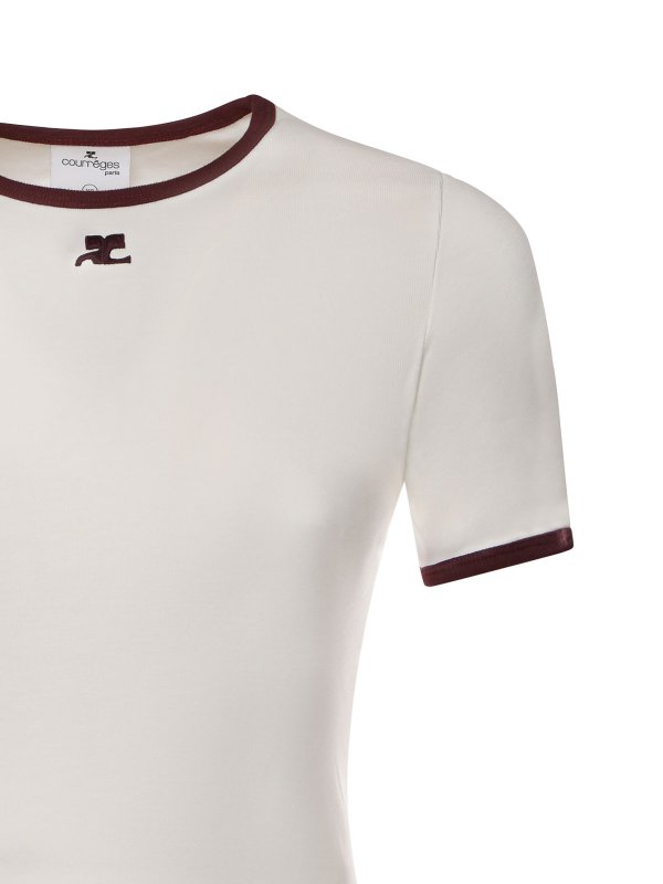 The Best Shops Courreges: Camisetas - Camiseta - Burdeos