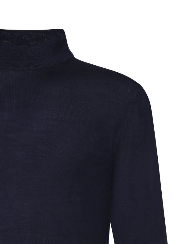 The Best Shops MAURO OTTAVIANI: Col roulé & Col polo - Pull Col Roulé - Bleu