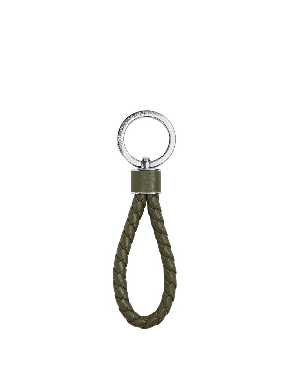 BOTTEGA VENETA: key holders - Intreccio Keychain