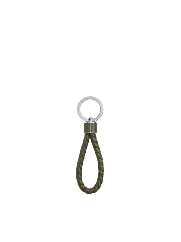 BOTTEGA VENETA: key holders online - Intreccio Keychain