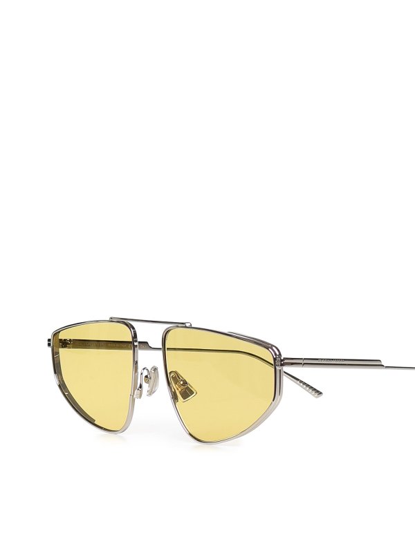 The Best Shops BOTTEGA VENETA: sunglasses - Classic Aviator Sunglasses