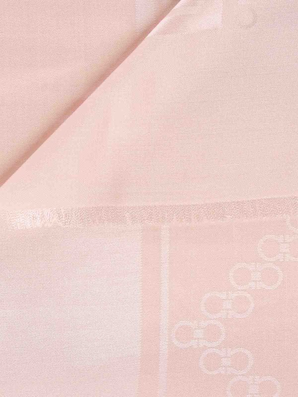 The Best Shops FERRAGAMO: sciarpe e foulard - Stola Gancini In Seta E Lana