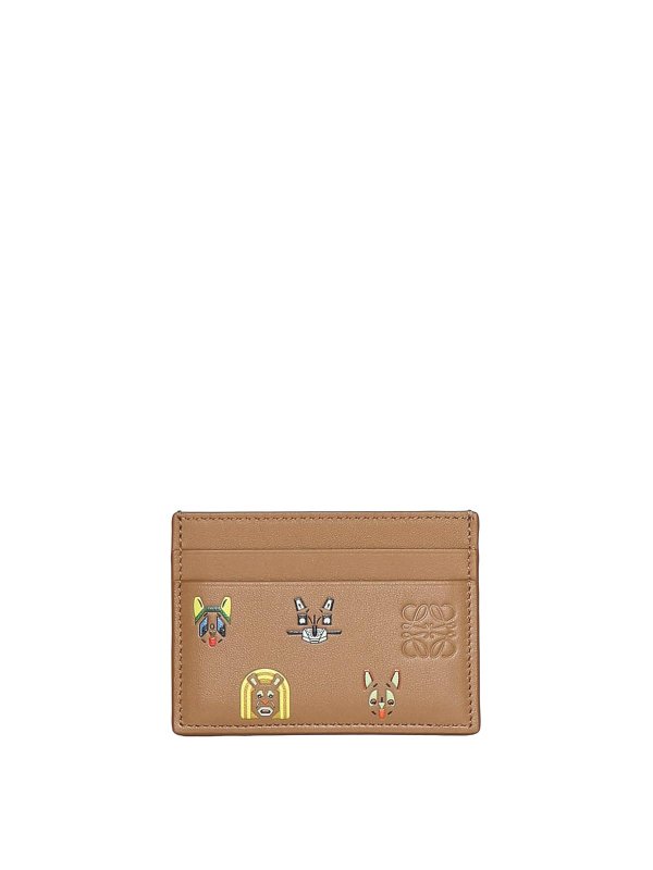 LOEWE: 財布＆ポーチ - 財布 - ライトブラウン