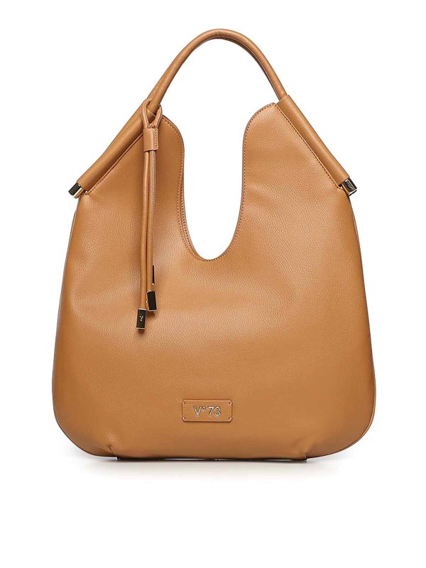 v°73: shopper - Borsa tote color ambra