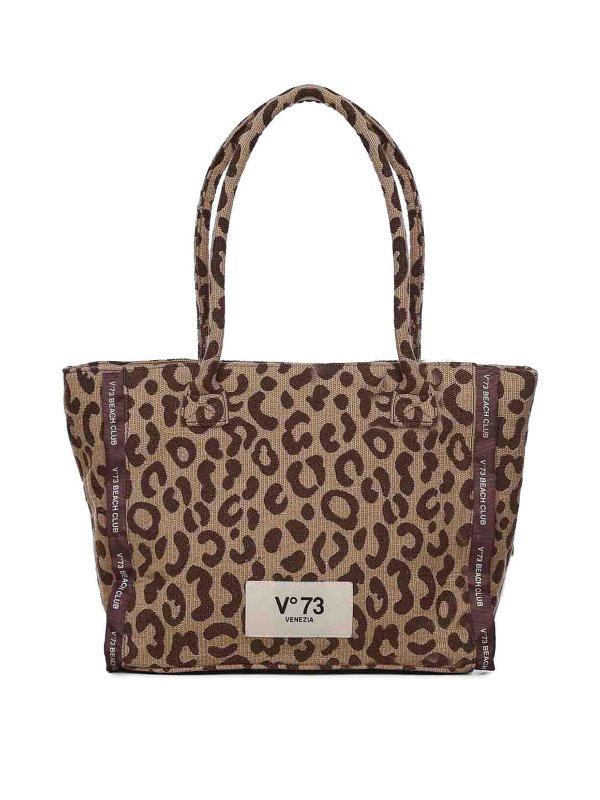 v°73: totes bags - Mini Shopping Bag With Logo