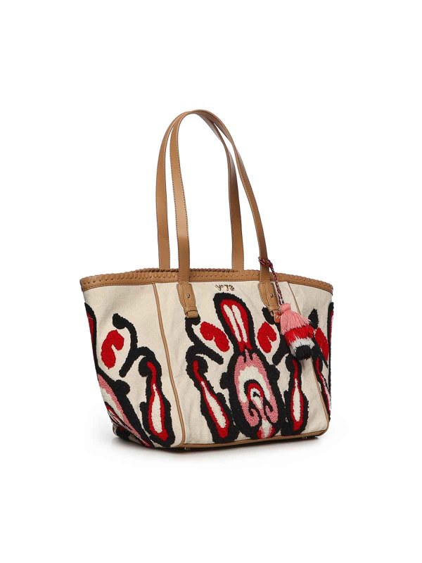 Borsa Tote Marilena Con Logo Replica 
online: v°73