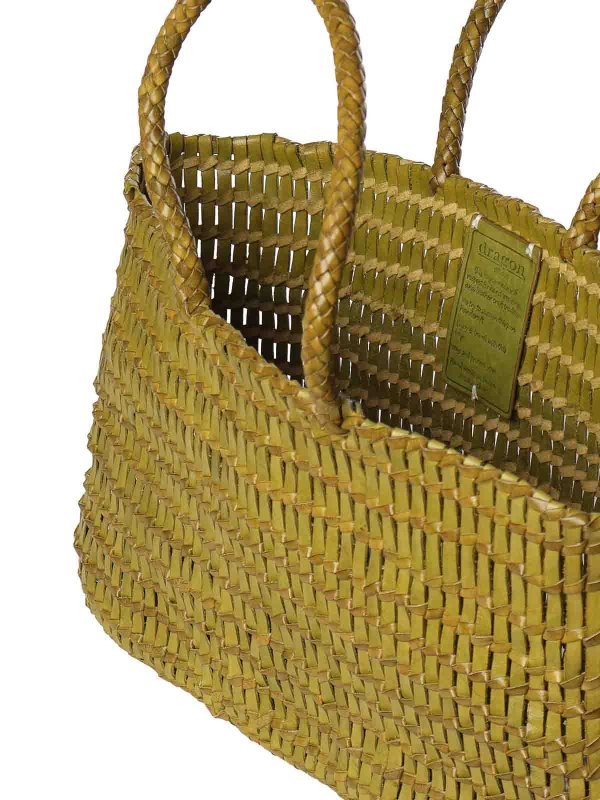 The Best Shops DRAGON DIFFUSION: totes bags - Terrafino Leather Bag