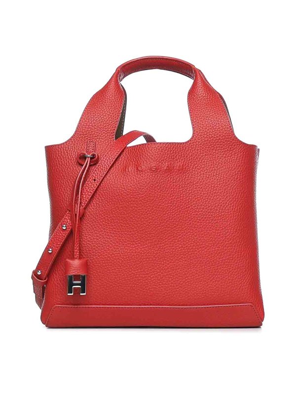 HOGAN: shopper - Borsa tote piccola in pelle