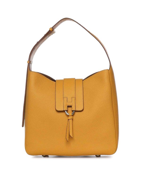 HOGAN: shoulder bags - Trend Leather Hobo Bag