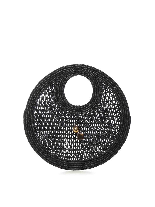 JACQUEMUS: Handtaschen - Shopper - Schwarz