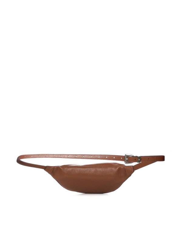 Pinko: totes bags online - New Biker Leather Bum Bag