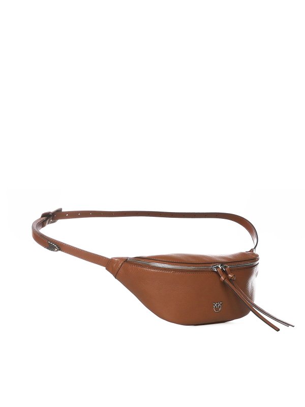 New Biker Leather Bum Bag Replica 
online: Pinko