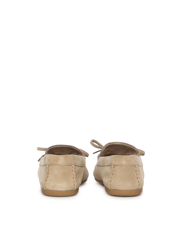 MIU MIU: Loafers & Slippers online - Suede Loafers