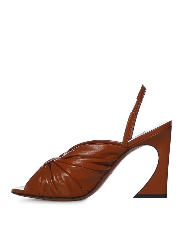 The Best Shops FENDI: sandals - Arco Slingbacks