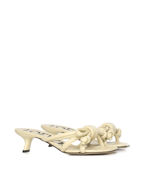 Lambskin Flamenco Knot Sandal Replica 
online: LOEWE