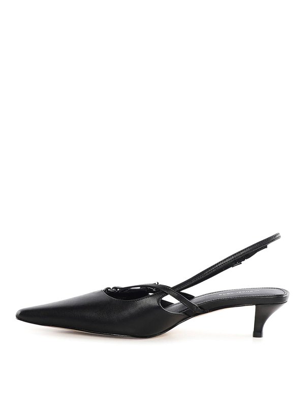 The Best Shops Michael Michael Kors: court shoes - Selina Leather Slingback Pumps