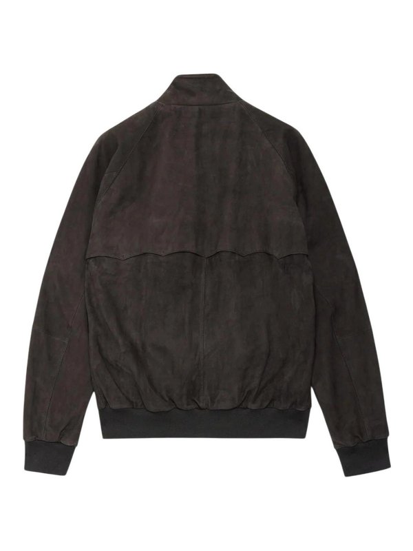 BARACUTA: knee length coats online - Brown jackets