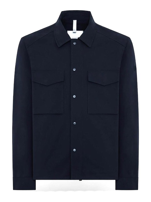 DUNO: knee length coats - Blue jackets