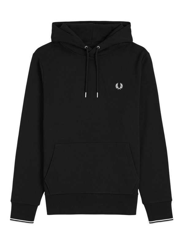 FRED PERRY: スウェット＆セーター - スウェットシャツ/セーター - 黒