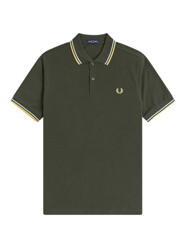 FRED PERRY: Polos - Polo - Verde