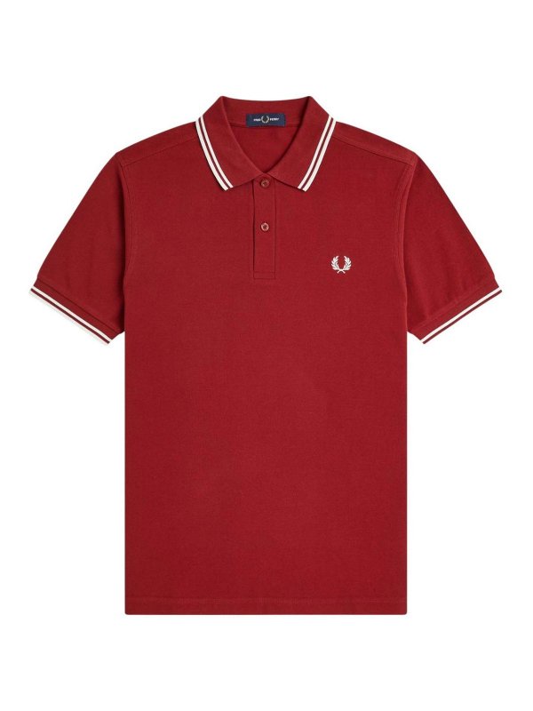 FRED PERRY: polo - T-Shirt E Polo Rosso