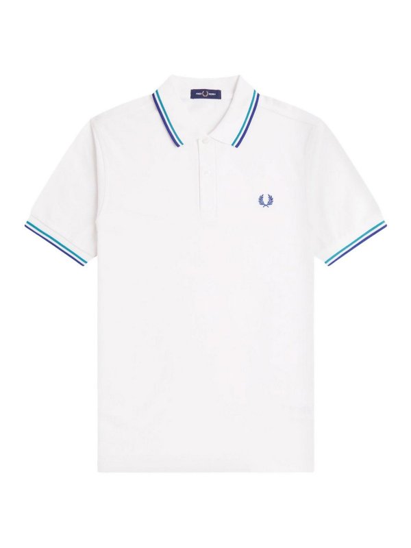 FRED PERRY: polo shirts - White T-Shirt And Polo