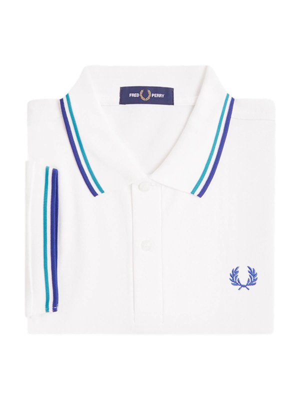 The Best Shops FRED PERRY: polo shirts - White T-Shirt And Polo