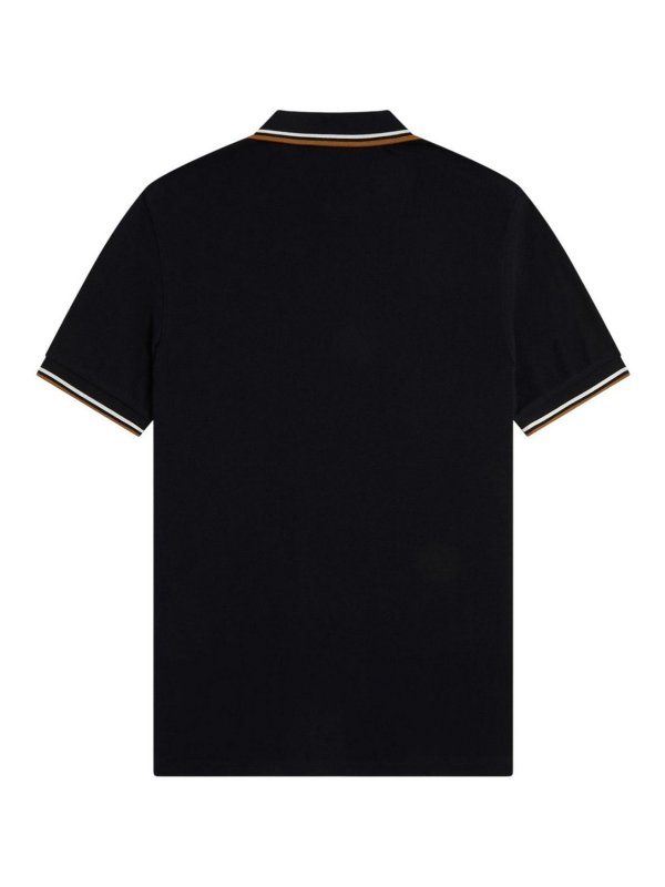 FRED PERRY: polo shirts online - Black T-Shirt And Polo
