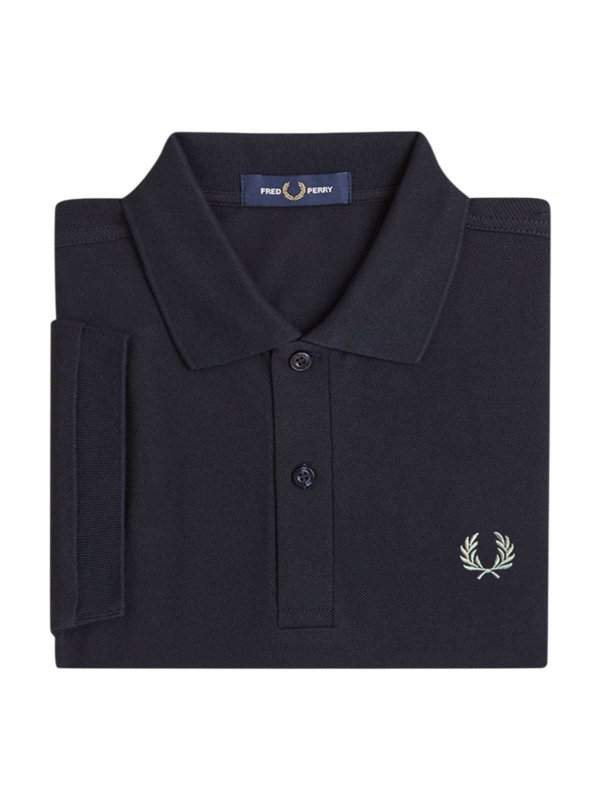 The Best Shops FRED PERRY: polo shirts - Blue T-Shirt And Polo