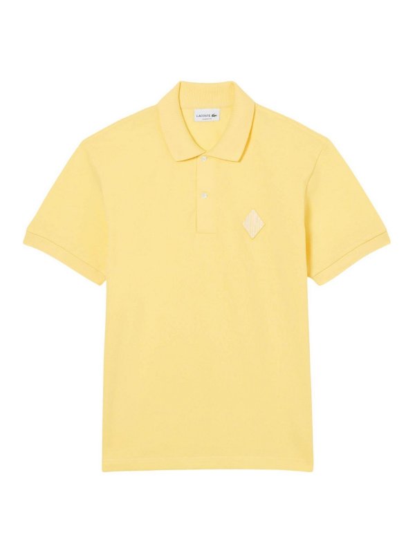 LACOSTE: ポロシャツ - ポロシャツ - イエロー