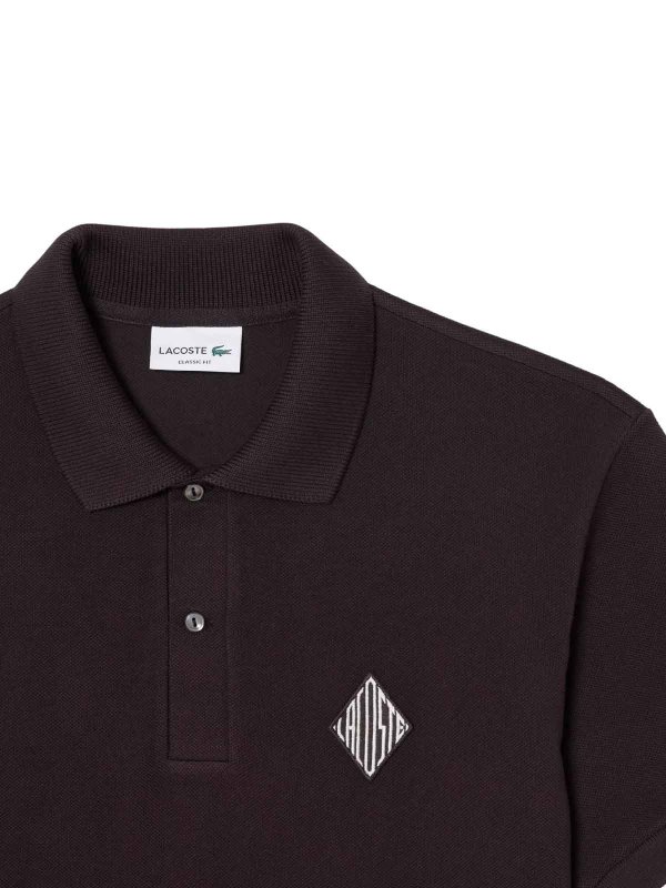 LACOSTE: polo shirts online - Brown T-Shirt And Polo