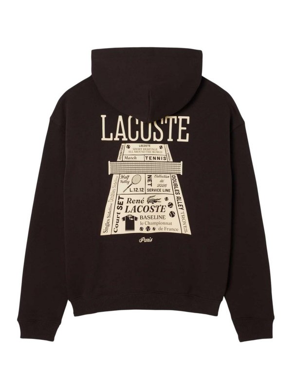 LACOSTE: Sweatshirts & Sweaters online - Brown shirts
