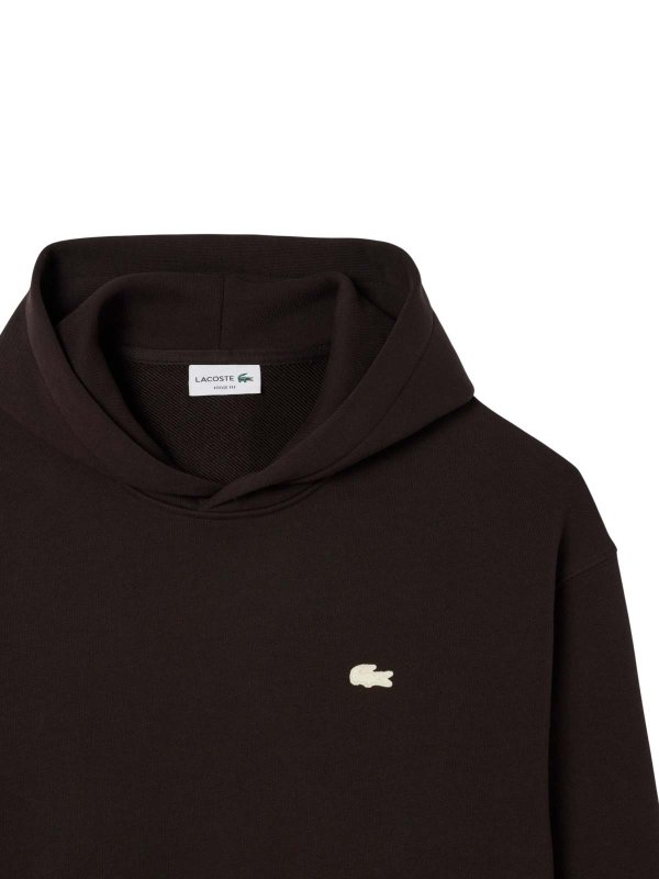 The Best Shops LACOSTE: Sweatshirts & Sweaters - Brown shirts