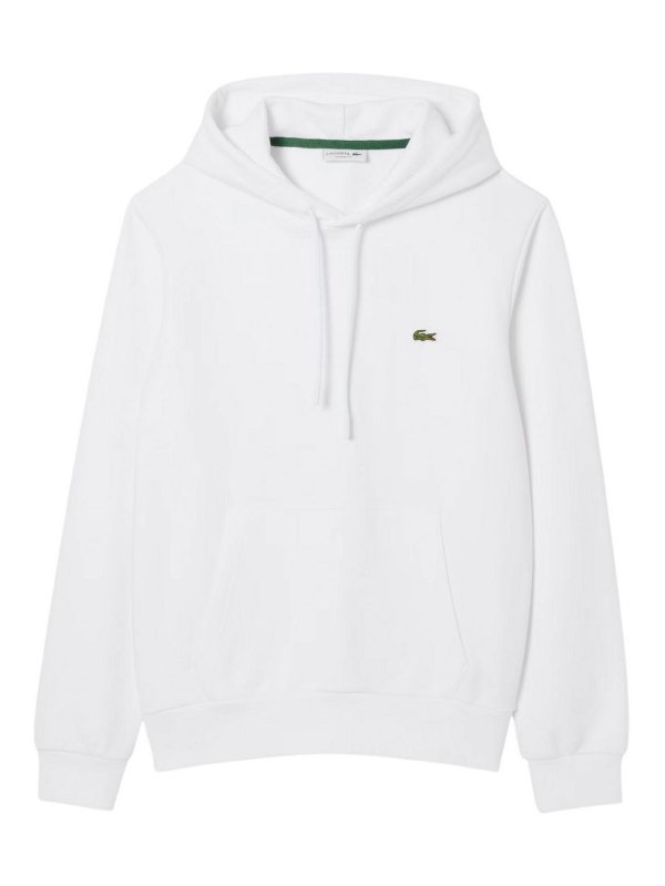 LACOSTE: Sweatshirts & Sweaters - White shirts