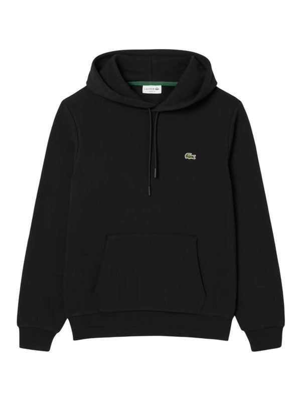 LACOSTE: Sudaderas y suéteres - Sudadera - Negro