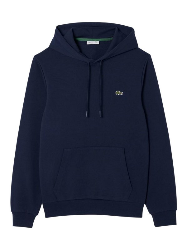 LACOSTE: Sweatshirts & Sweaters - Blue shirts