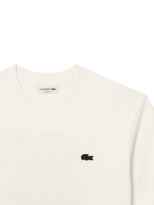 The Best Shops LACOSTE: polo shirts - White T-Shirt And Polo