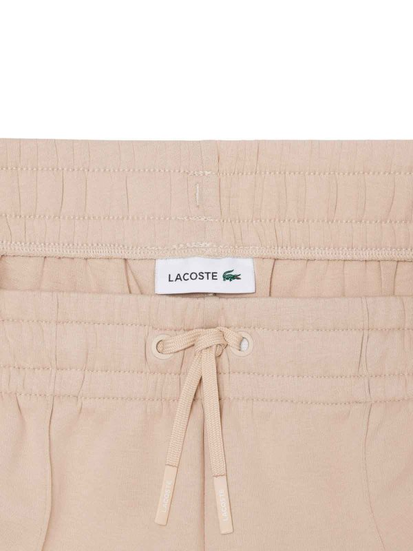 The Best Shops LACOSTE: casual trousers - Beige trousers