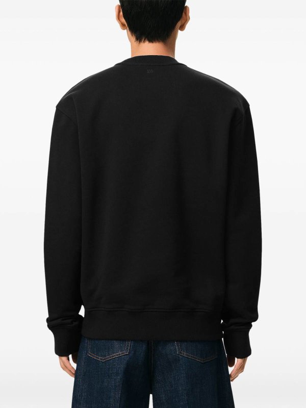 AMI PARIS buy online Felpa  De Coeur Con Ricamo