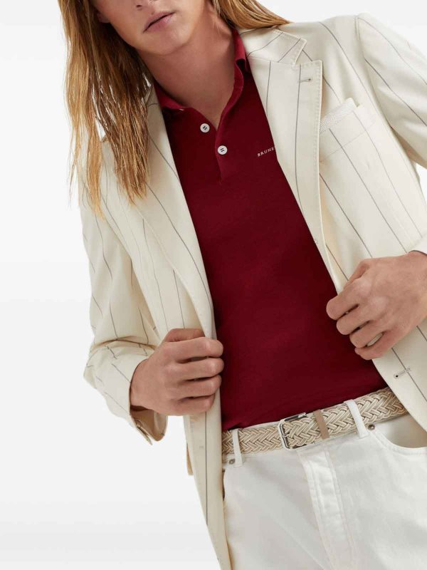 Polo Shirt With Logo Replica 
online: BRUNELLO CUCINELLI