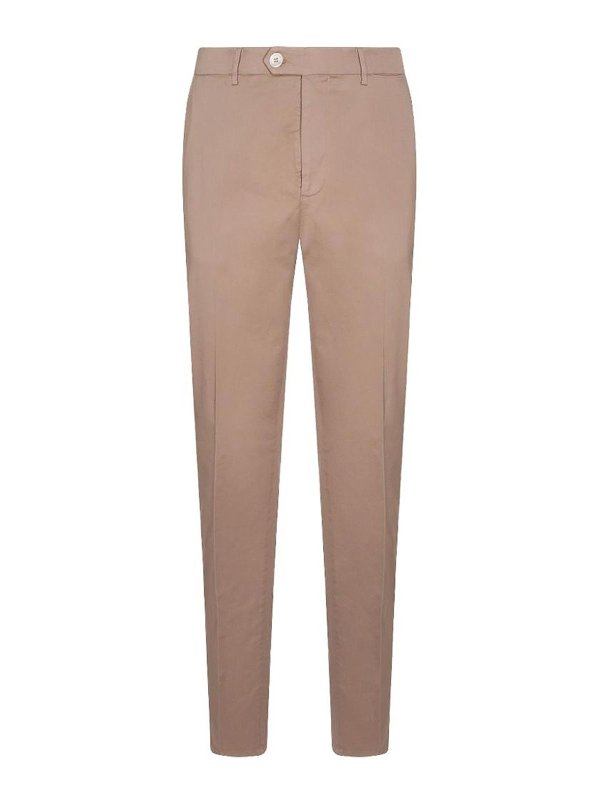 BRUNELLO CUCINELLI: カジュアルトラウザー - カジュアルパンツ - ベージュ