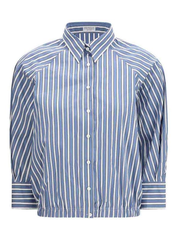 BRUNELLO CUCINELLI: casual jackets - Shadow Stripe Jewelry