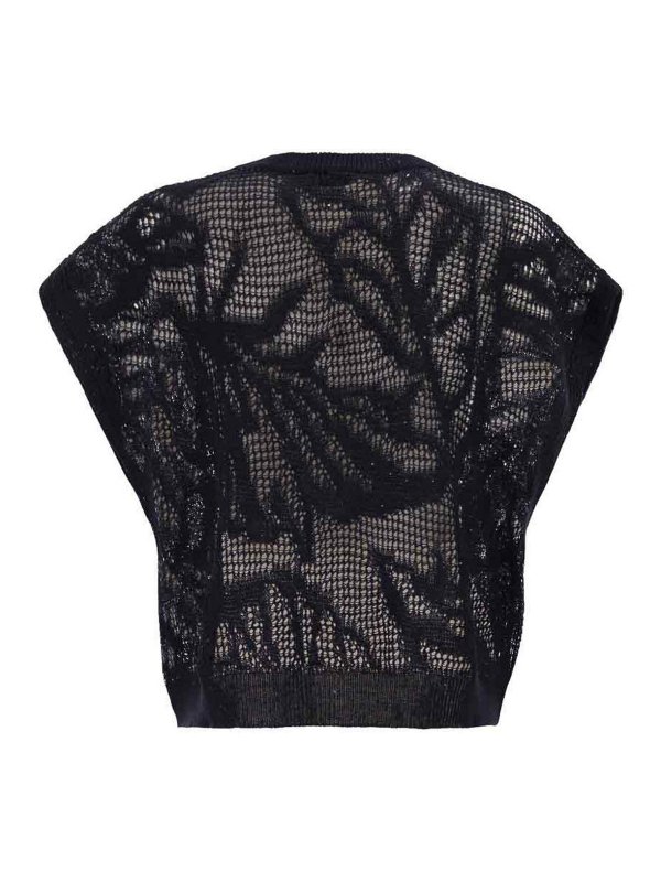 トップ/タンクトップ - ブルー Replica 
online: BRUNELLO CUCINELLI