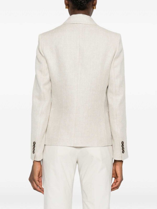 The Best Shops BRUNELLO CUCINELLI: Blazer - Blazer - Beige