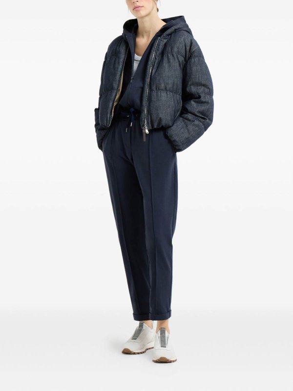 The Best Shops BRUNELLO CUCINELLI: カジュアルトラウザー - カジュアルパンツ - ブルー