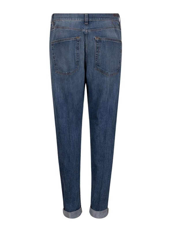 DONDUP: straight leg jeans online - Jeans Risvoltati