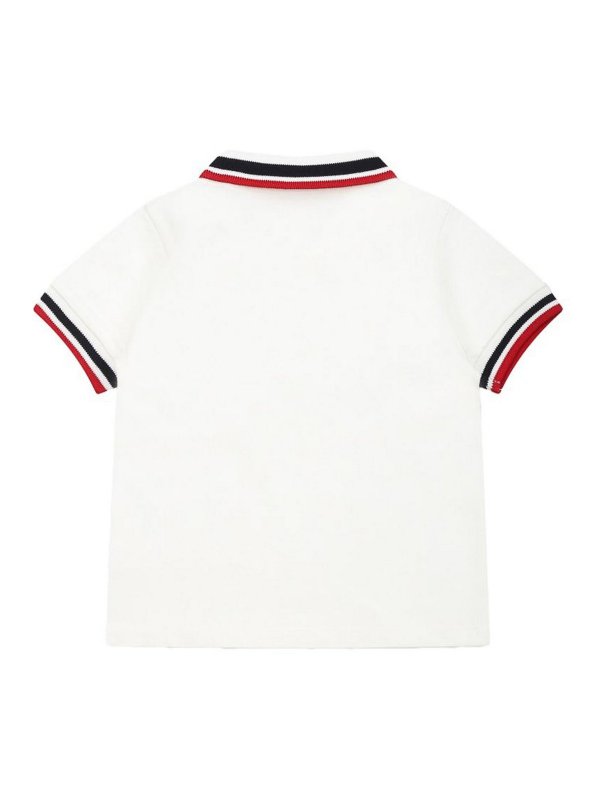 MONCLER JR: polo shirts online - Polo Shirt With Classic Collar